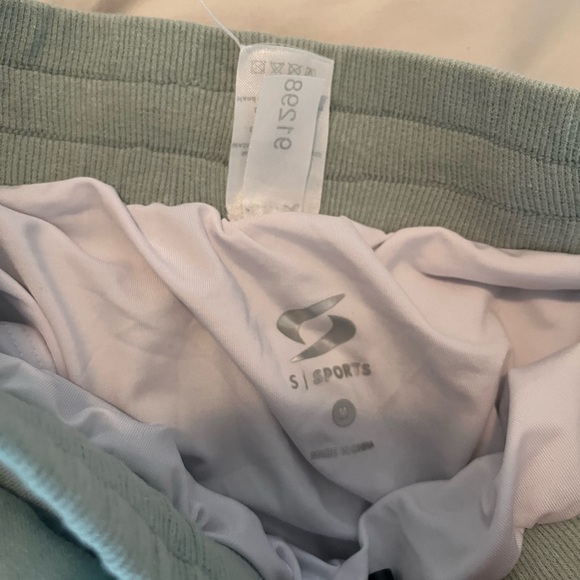 Cute Pastel Green Gym/lounge Shorts - Picture 3 of 5